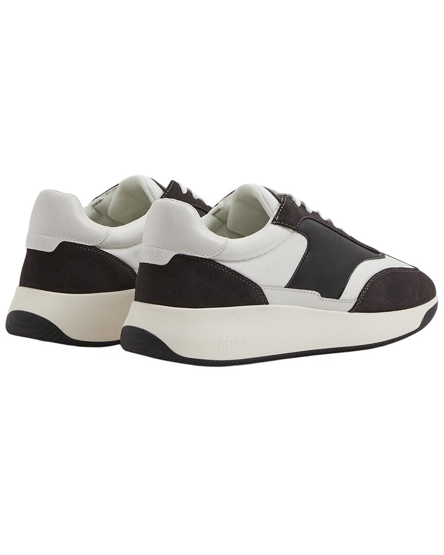 Reiss Emmett Leather Runner