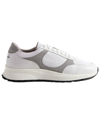 Reiss Plemont Leather Sneaker