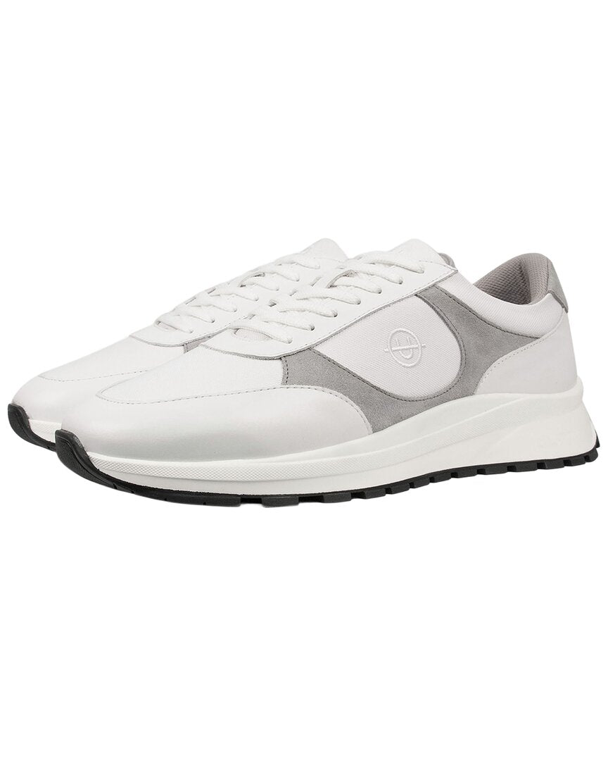 Reiss Plemont Leather Sneaker