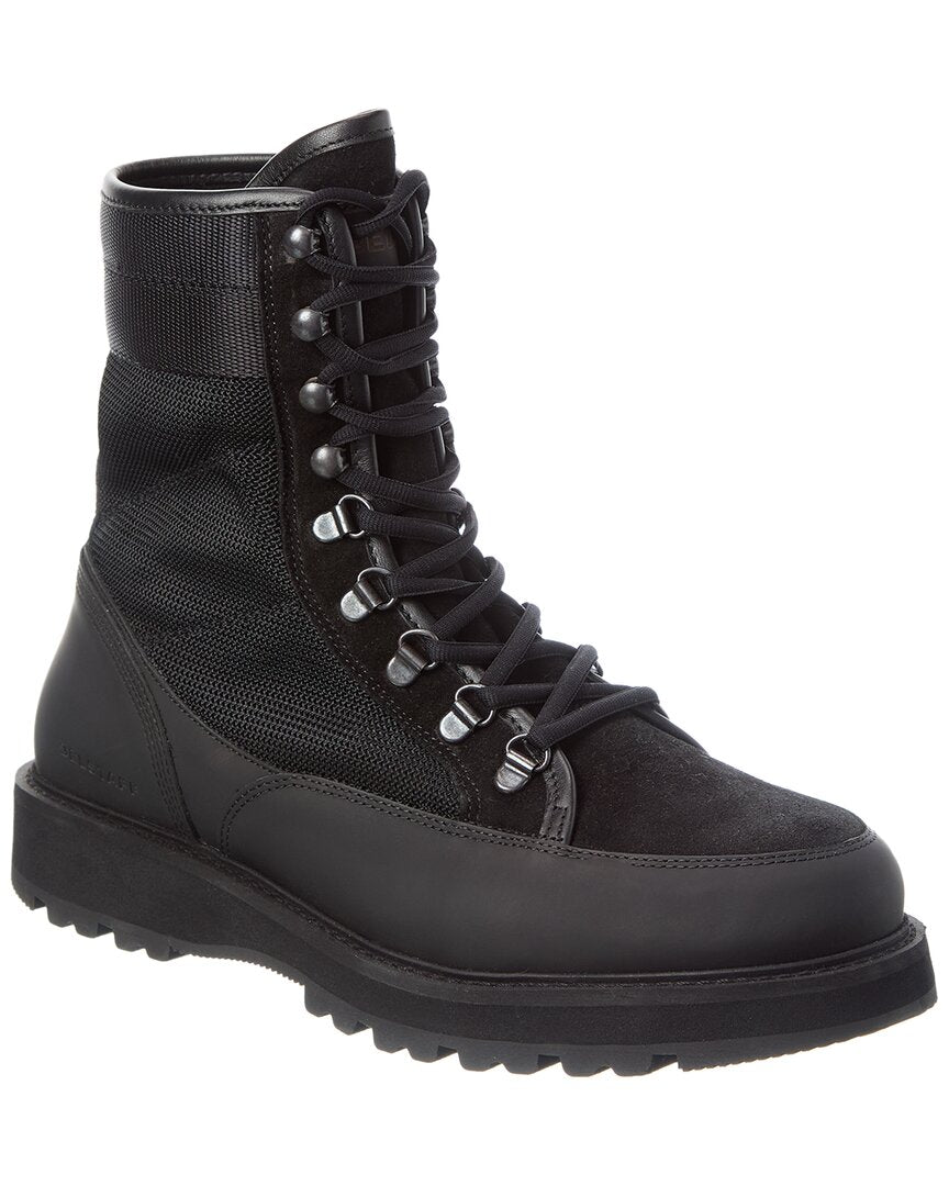 Belstaff Stormproof Mesh & Leather Boot
