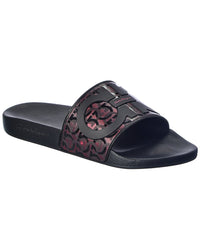 Ferragamo Groove 16 Rubber Slide