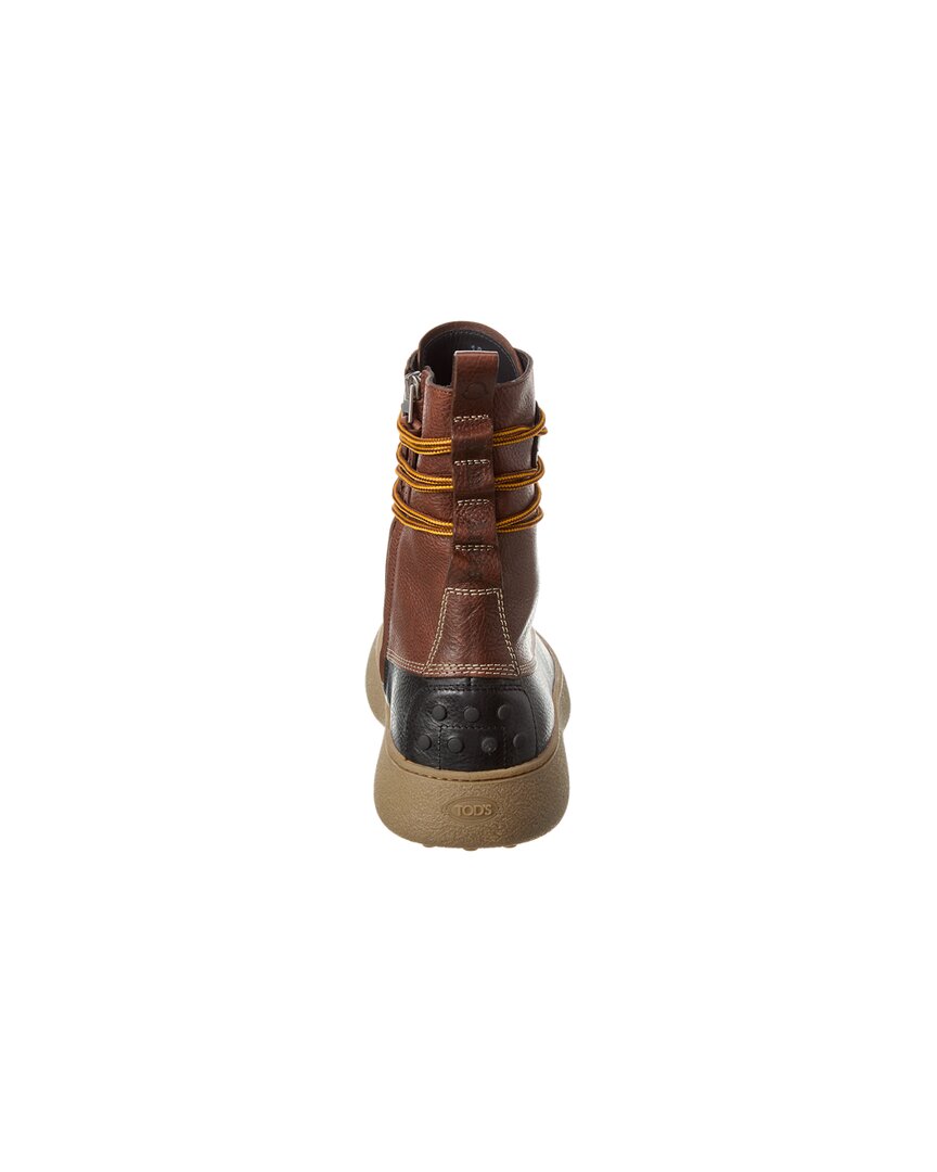 Tod’S X Moncler X Palm Angels Leather Boot