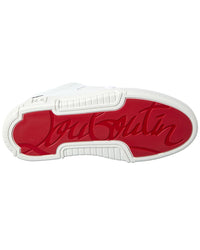 Christian Louboutin Astroloubi Fun Strass Leather Sneaker