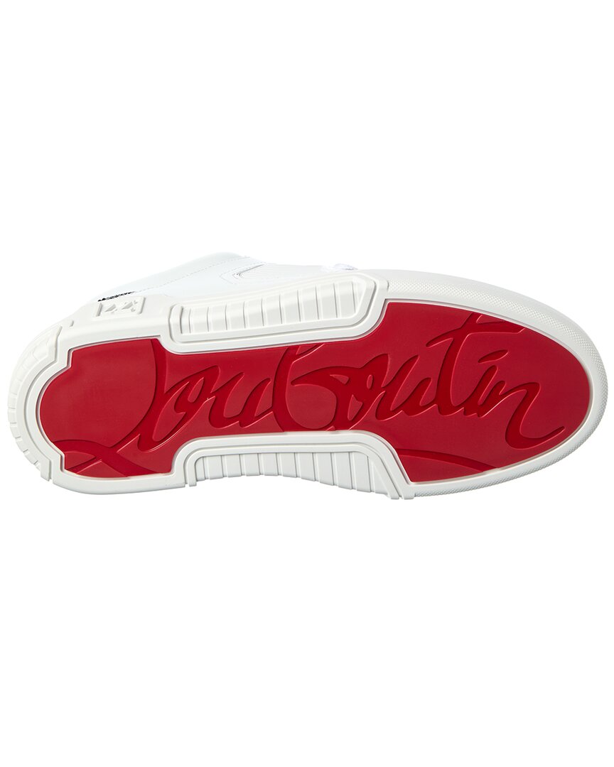Christian Louboutin Astroloubi Fun Strass Leather Sneaker