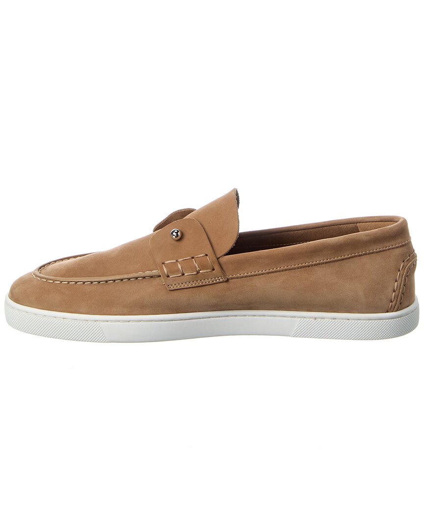 Christian Louboutin Chambeliboat Suede Boat Shoe