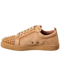 Christian Louboutin Louis Junior Spikes Suede Sneaker