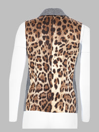 Dolce & Gabbana Women Gilet In Flanella Principe Di Galles