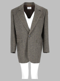 Saint Laurent Women Giacca Monopetto In Lana