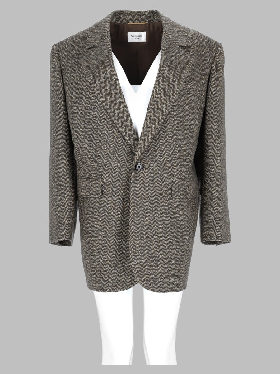 Saint Laurent Women Giacca Monopetto In Lana