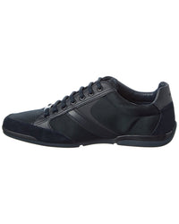 Hugo Boss Saturn Canvas & Leather Sneaker
