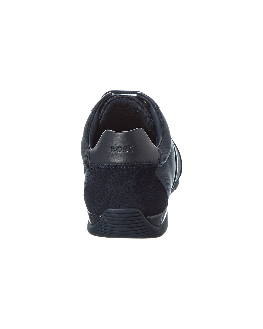 Hugo Boss Saturn Canvas & Leather Sneaker