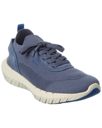 Hugo Boss Motion Knit & Suede Sneaker