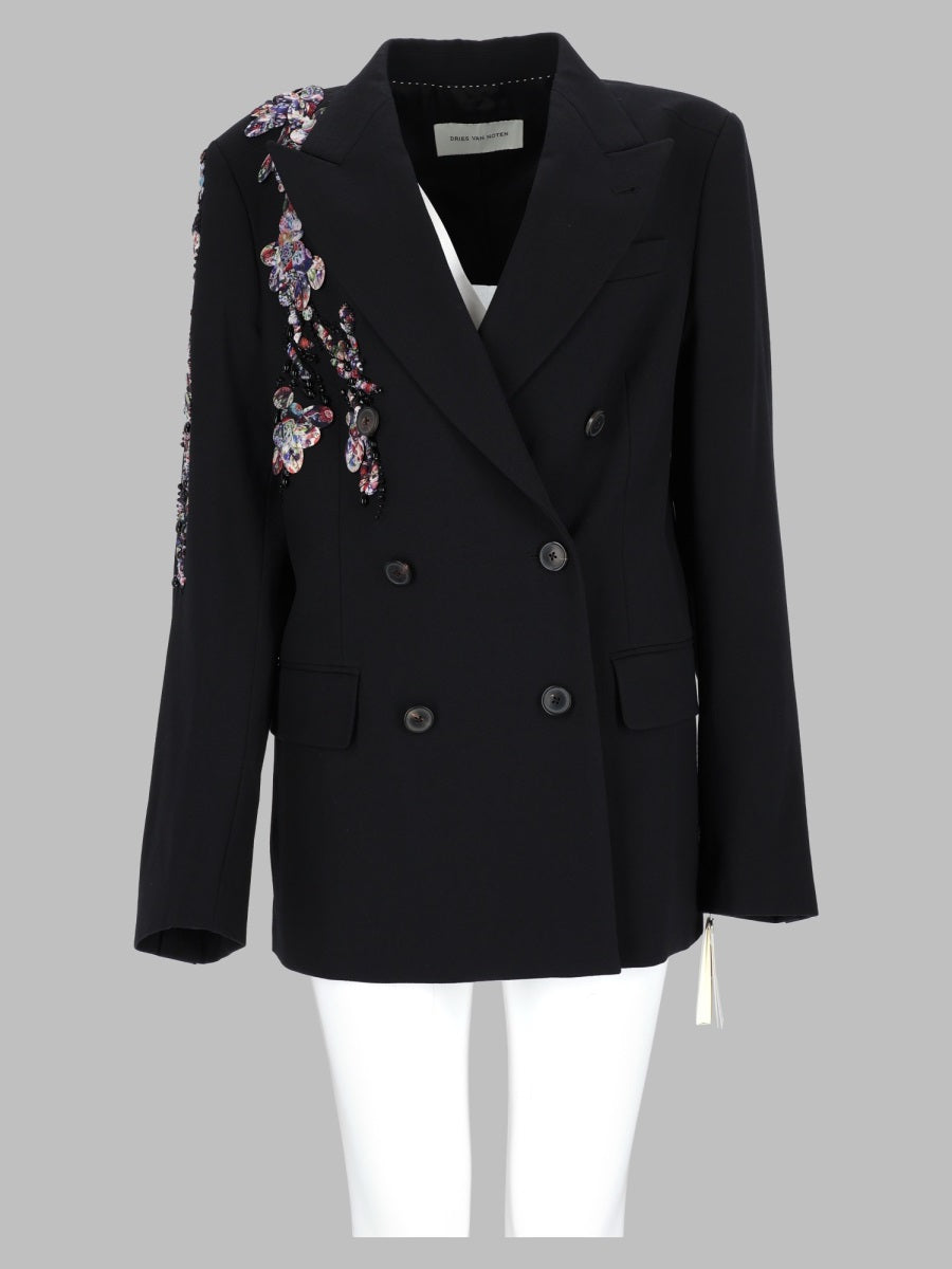 Dries Van Noten Women Giacca "Barrysta" Con Ricamo