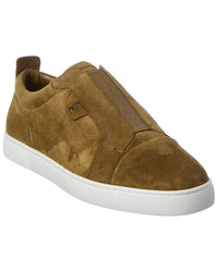 Christian Louboutin St Louis Suede Slip-On Sneaker