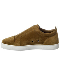 Christian Louboutin St Louis Suede Slip-On Sneaker