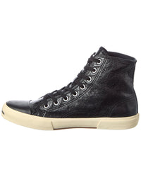 Balenciaga Paris Arena High-Top Leather Sneaker