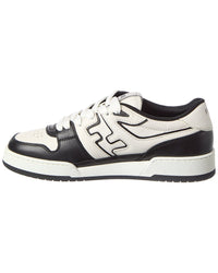 Fendi Match Leather Sneaker