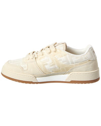 Fendi Match Ff & Suede Sneaker
