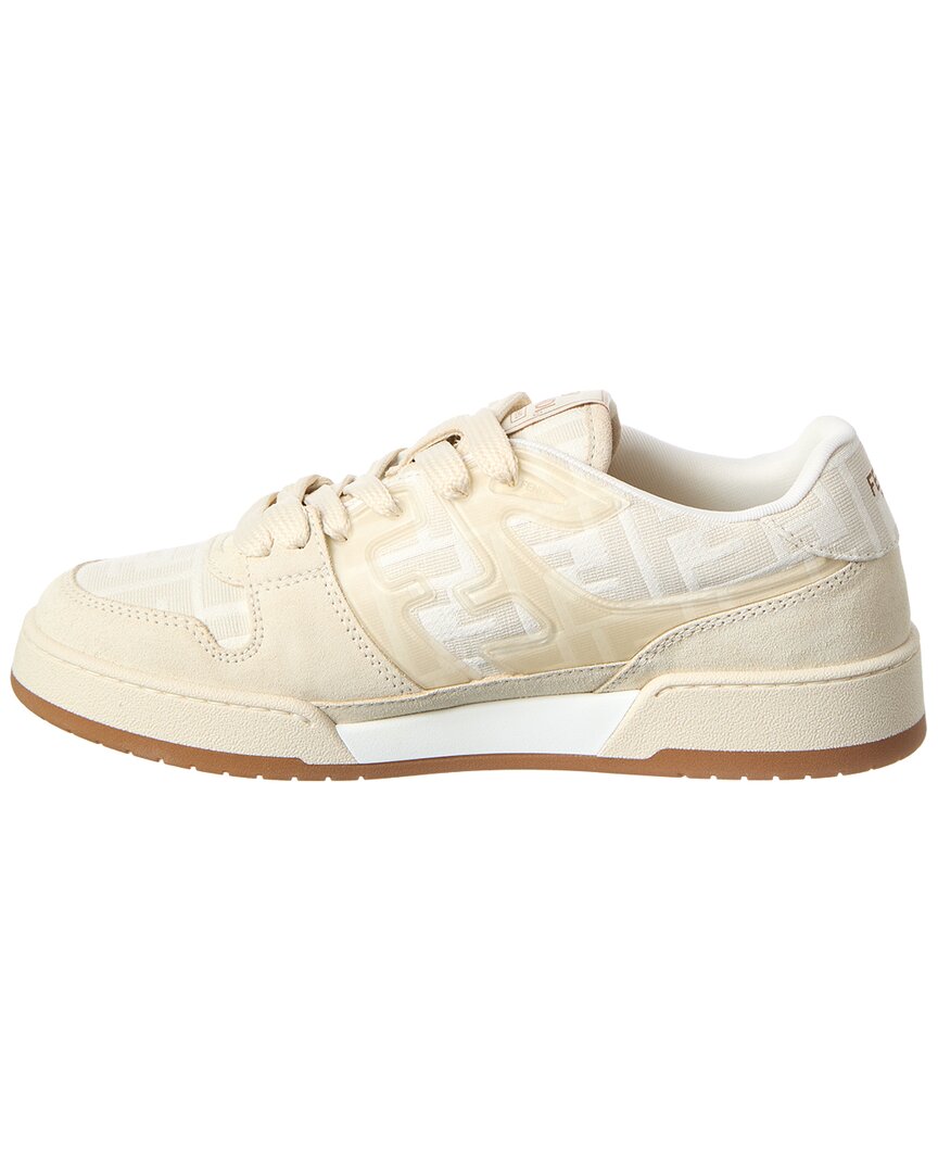 Fendi Match Ff & Suede Sneaker