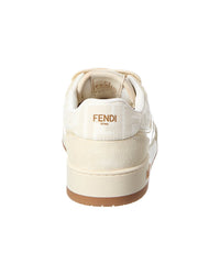 Fendi Match Ff & Suede Sneaker