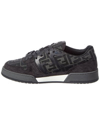 Fendi Match Ff & Suede Sneaker
