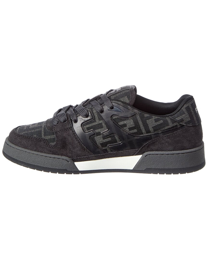 Fendi Match Ff & Suede Sneaker