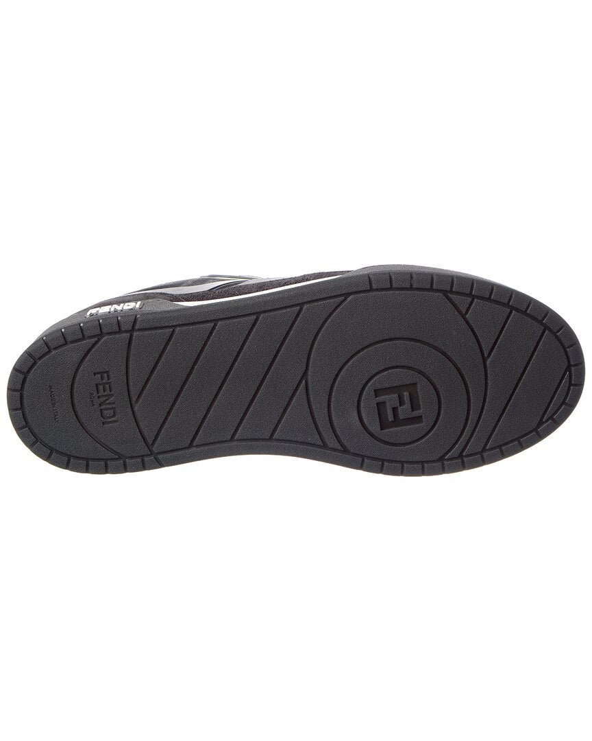 Fendi Match Ff & Suede Sneaker