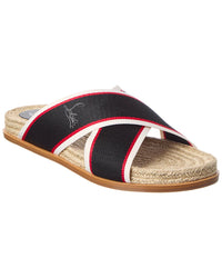 Christian Louboutin Hot Cross Grosgrain Sandal
