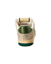 Gucci Screener Gg Supreme Canvas & Suede Sneaker