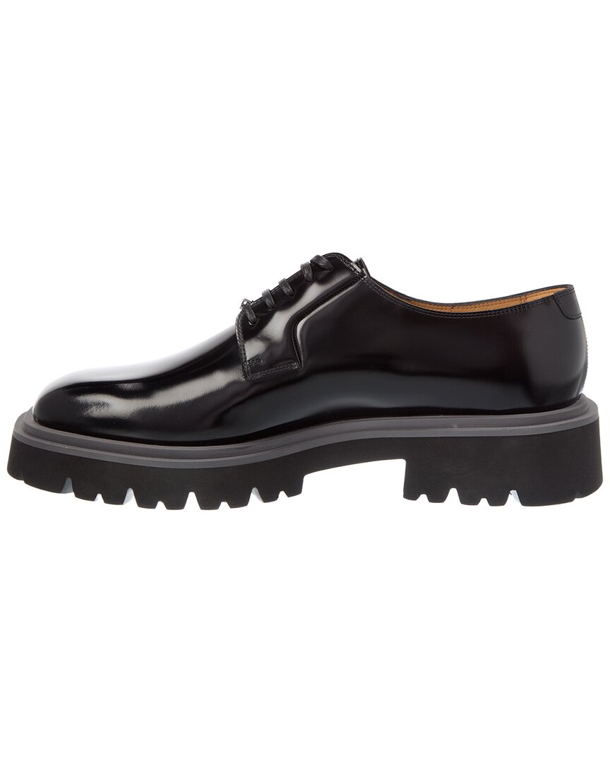 Ferragamo Flicker Leather Derby