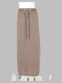 Max Mara Women Gonna Lunga "Oggi" In Filato Di Cashmere