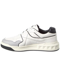 Valentino Roman Stud Leather Sneaker