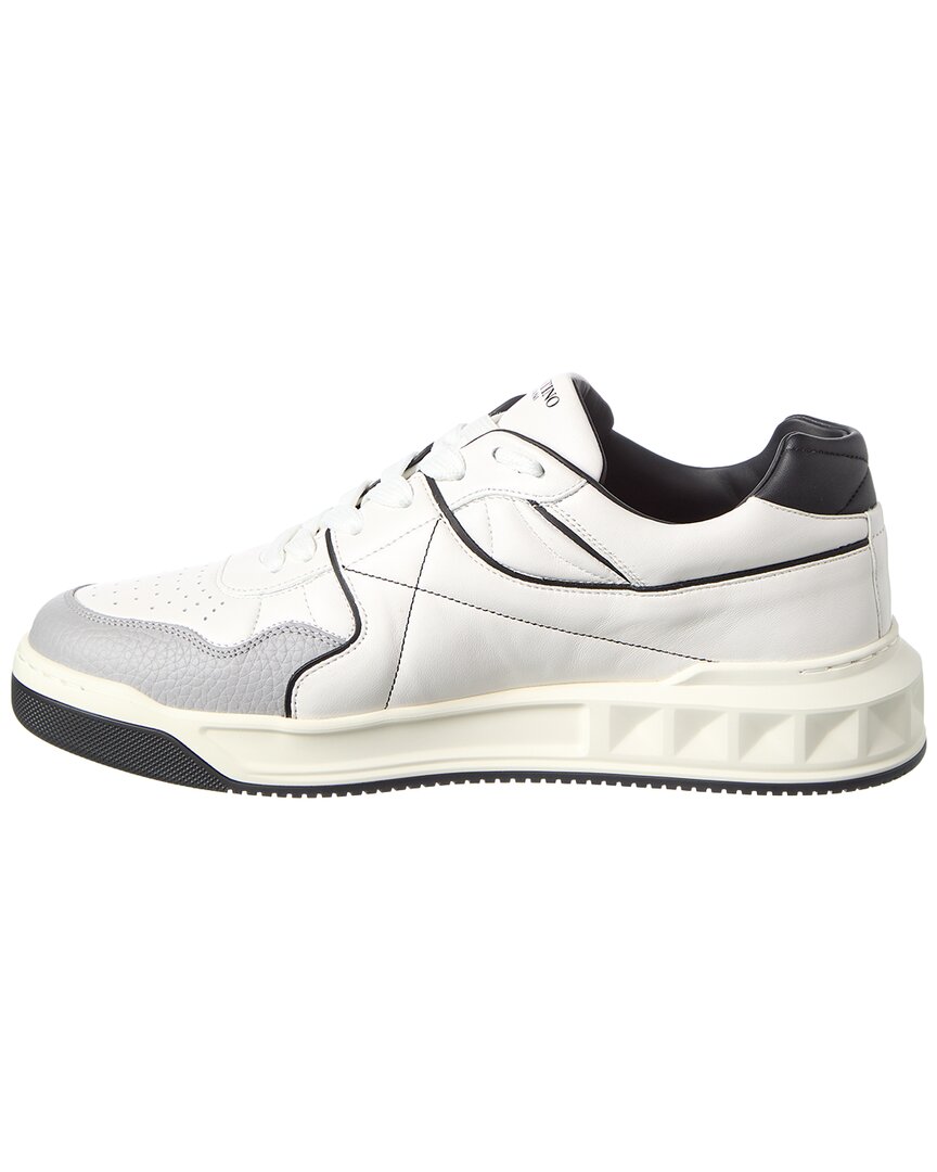 Valentino Roman Stud Leather Sneaker
