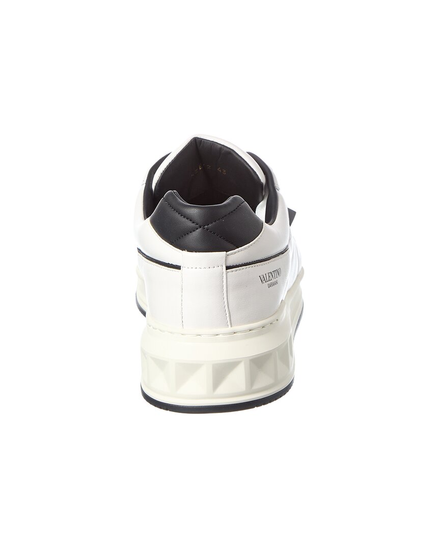Valentino Roman Stud Leather Sneaker