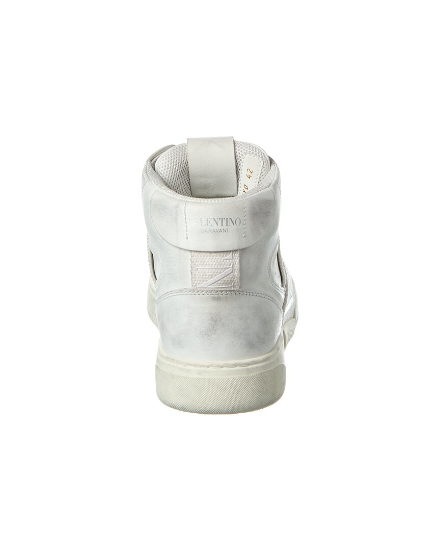 Valentino Vltn Leather High-Top Sneaker – Bluefly
