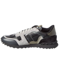 Valentino Canvas & Leather Sneaker
