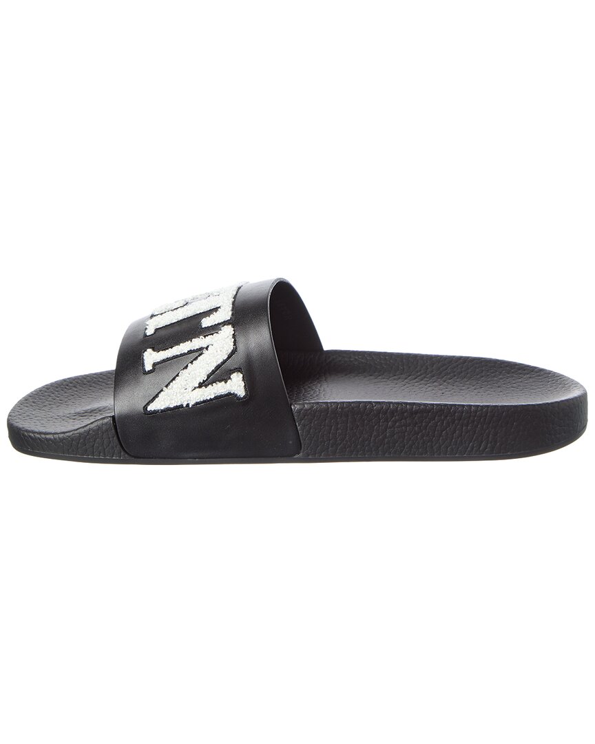 Valentino Vltn Leather Slide