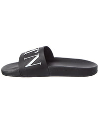 Valentino Vltn Leather Slide