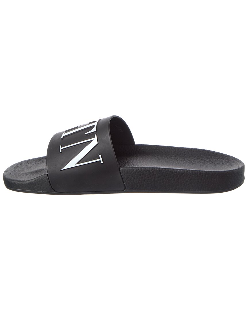 Valentino Vltn Leather Slide