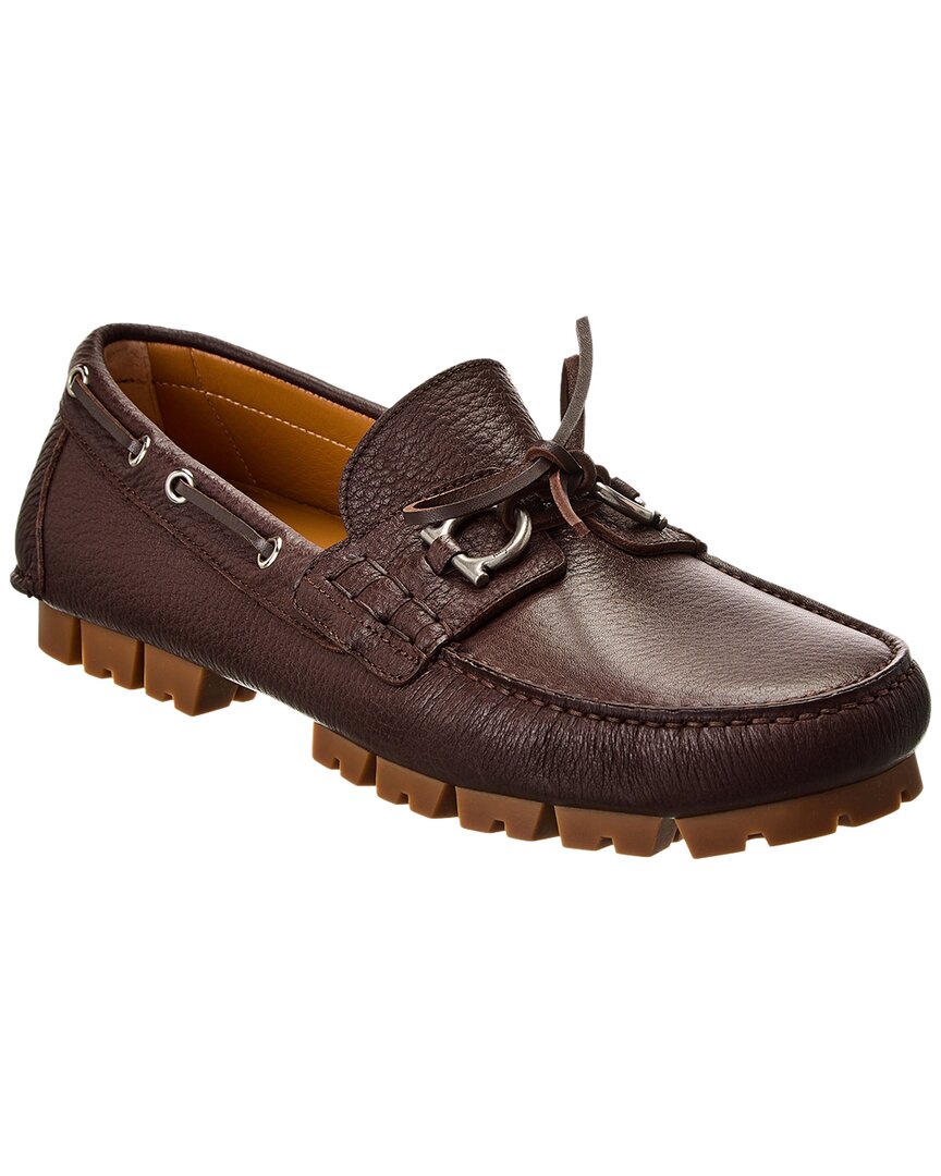 Ferragamo Giosue Leather Loafer