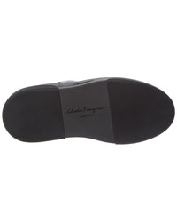 Ferragamo Cassina Leather-Trim Sneaker