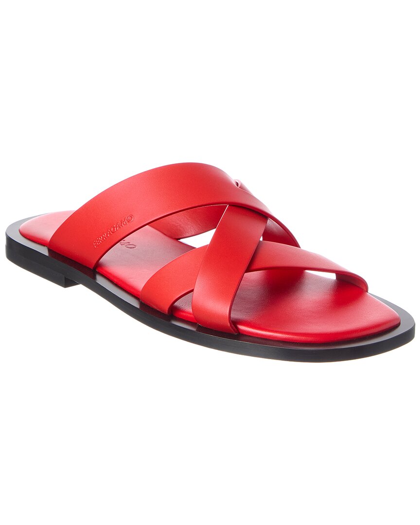 Ferragamo Leather Sandal