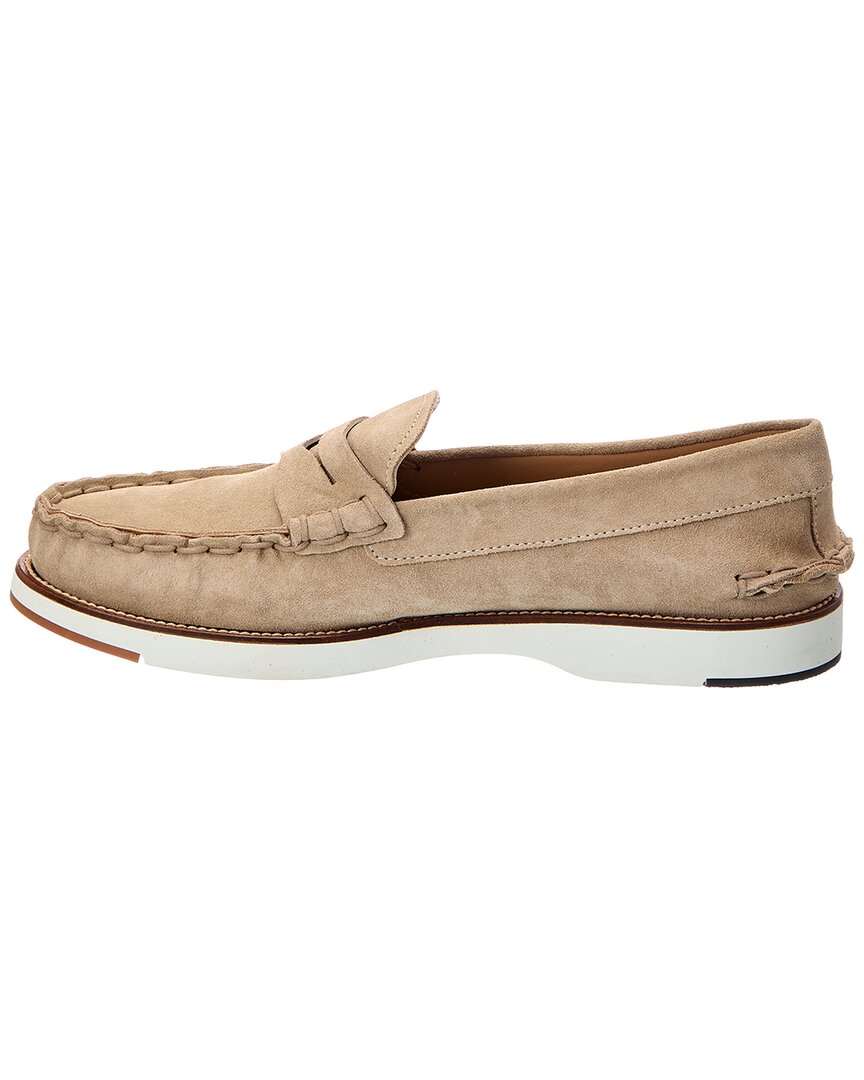 TOD's Tod's Mocassino Gomma + Guard Suede Loafer