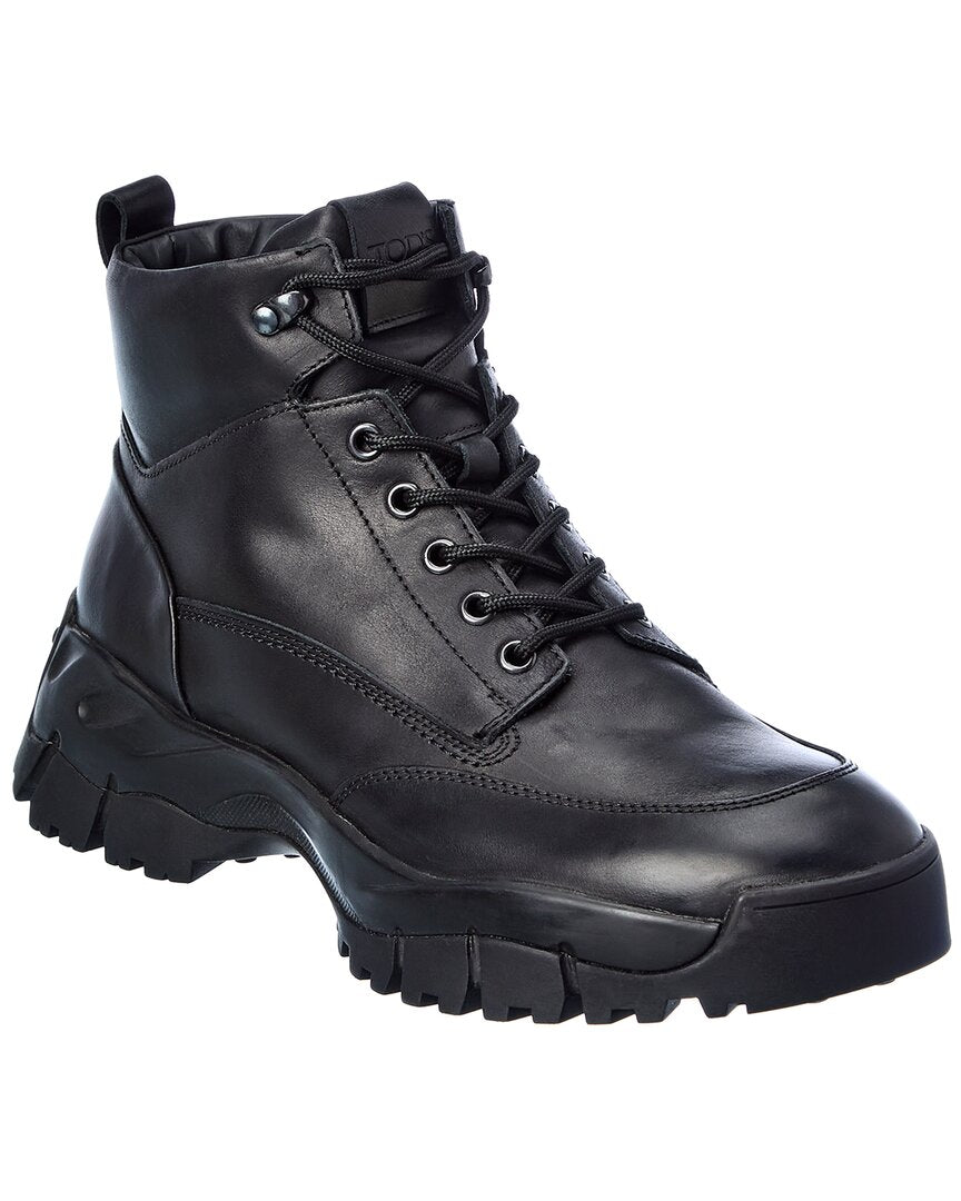 TOD's Tod's Mid Mountain Leather Boots