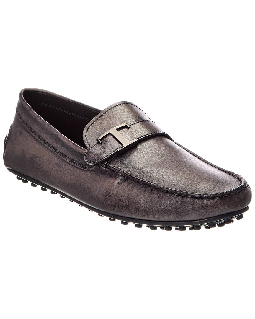 TOD's Tod's T Piatta Laterale City Gommino Leather Driver