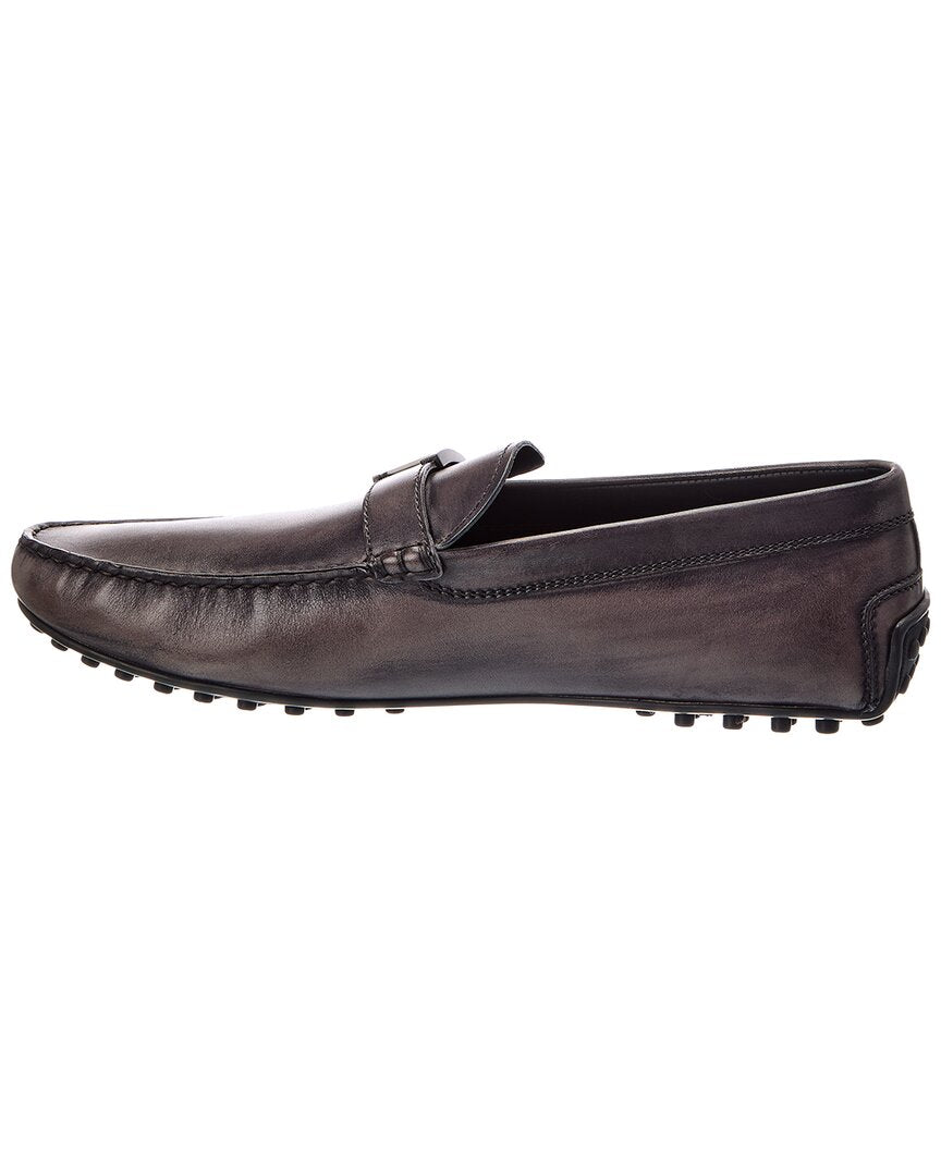 TOD's Tod's T Piatta Laterale City Gommino Leather Driver