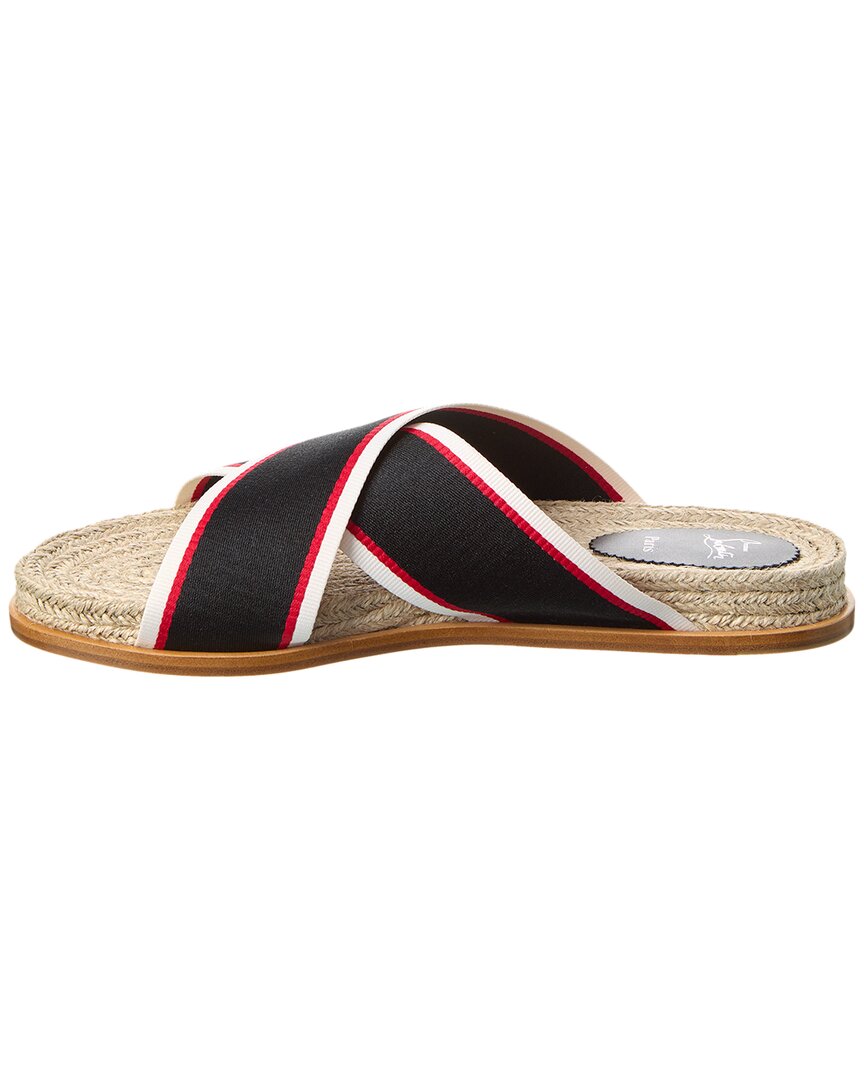Christian Louboutin Christian Louboutin Hot Cross Grosgrain Sandal