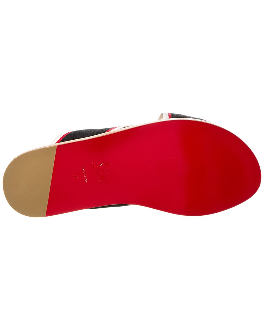 Christian Louboutin Christian Louboutin Hot Cross Grosgrain Sandal