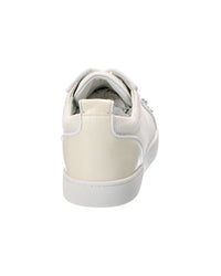 Christian Louboutin Christian Louboutin Louis Junior Spikes Orlato Leather Sneaker