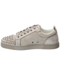 Christian Louboutin Christian Louboutin Louis Junior Spikes Orlato Suede Sneaker
